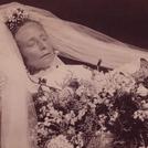 Frau Magdalena Gleiss in her wedding dress